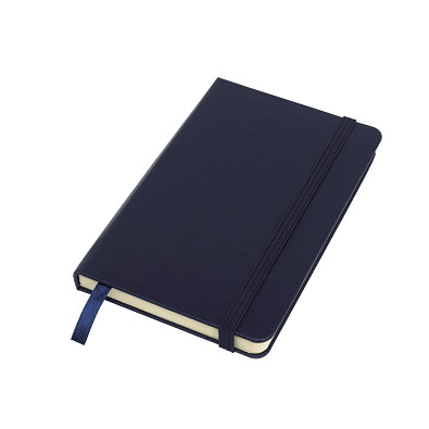 Notizbuch ATTENDANT im DIN-A6-Format,marineblau