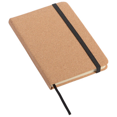 Kork Notizbuch Executive, DIN A6, liniert, braun