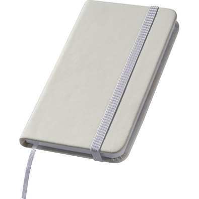 Mini-Notizbuch, Weiß