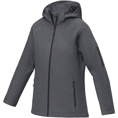 Notus wattierte Softshell Damenjacke, storm grey, S
