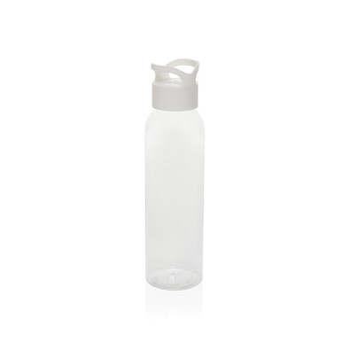 Oasis RCS recycelte PET Wasserflasche 650ml, weiß
