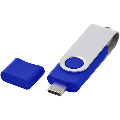 OTG Rotate USB Typ-C Stick, blau, 64GB