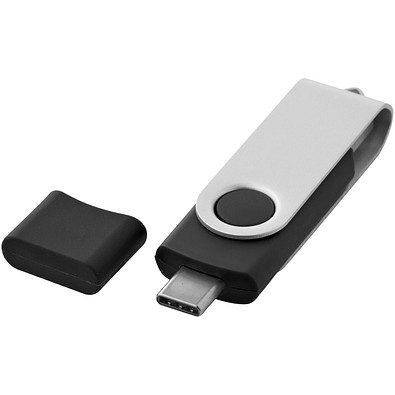OTG Rotate USB Typ-C Stick, schwarz, 2GB