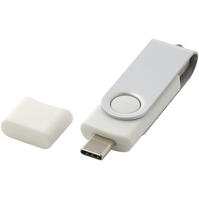 OTG Rotate USB Typ-C Stick, weiss, 2GB