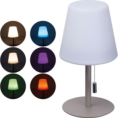 Outdoor Lampe mit Farbwechsel ALICIA, weiß