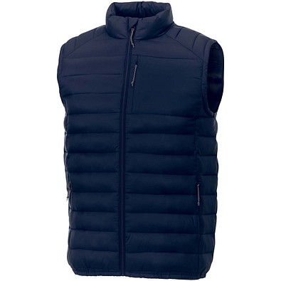 Pallas GRS recycelter wattierter Bodywarmer für Herren, navy, S