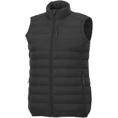 Pallas GRS recycelter wattierter Bodywarmer für Herren, schwarz, S