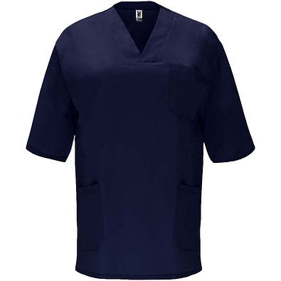 Panacea Kurzärmeliges Arbeitshemd, 160 g/m2, unisex, marineblau, L