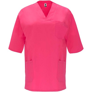 Panacea Kurzärmeliges Arbeitshemd, 160 g/m2, unisex, rosé, L