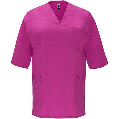 Panacea Kurzärmeliges Arbeitshemd, 160 g/m2, unisex, violett, L