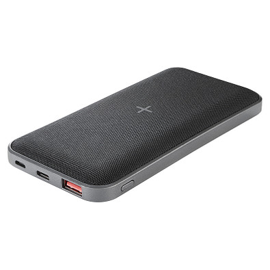 PB 10.000 mAh mit 15W WCharger, anthrazit