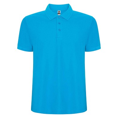 Pegaso Premium Poloshirt für Herren, türkis, 2XL