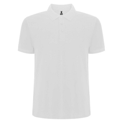 Pegaso Premium Poloshirt für Herren, weiss, S