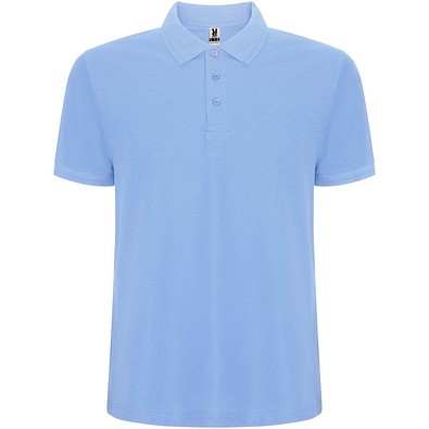 Pegaso Premium Poloshirt für Kinder, himmelblau, 7/8
