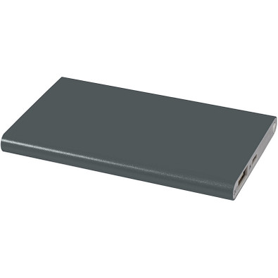 Aluminium Powerbank Pep, 4.000 mAh, titan