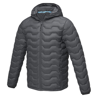 Petalite GRS Daunenjacke aus recyceltem Material für Herren, storm grey, M