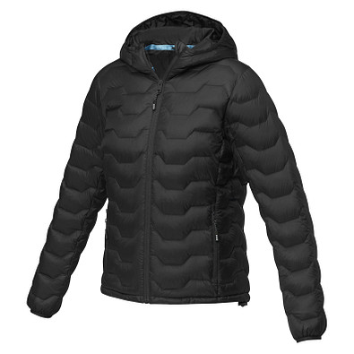 Petalite GRS Daunenjacke für Damen aus recyceltem Material, schwarz, L