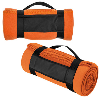 Picknick-Fleece-Decke Softy, orange Picknick-Fleece-Decke Softy, orange