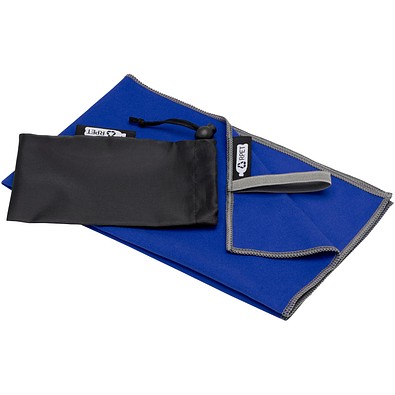 Pieter ultraleichtes und schnell trocknendes GRS Handtuch 30 × 50 cm, royalblau