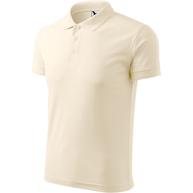 Polohemd Herren Pique Polo, 2XL, mandel
