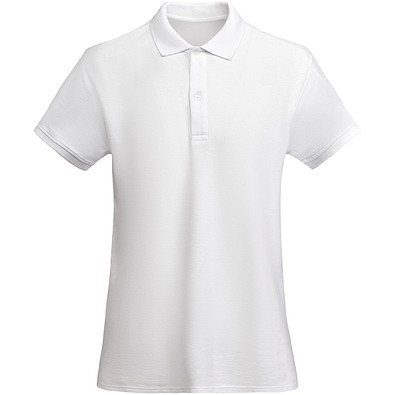 Prince Poloshirt für Damen, weiss, S