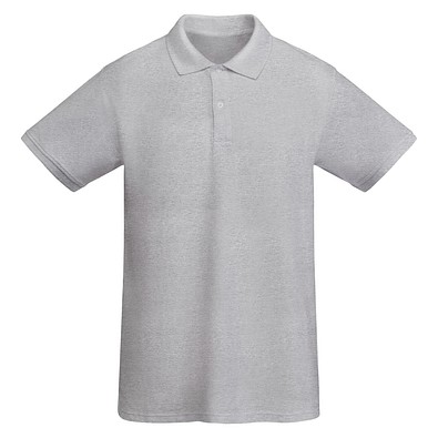 Prince Poloshirt für Herren, Marl Grey, M