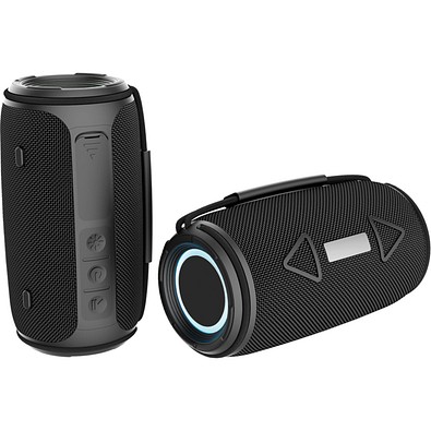 Prisma 16W IPX4 Speaker aus RCS rec. rPET, schwarz