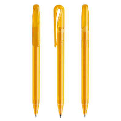 prodir® Drehkugelschreiber DS1 TFF Twist, blaue Mine, gelb