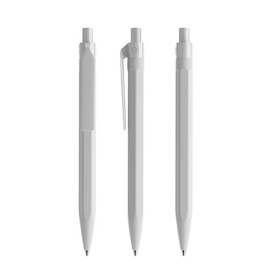 prodir QS50 Soft Touch PRP Push Kugelschreiber, Concrete Grey