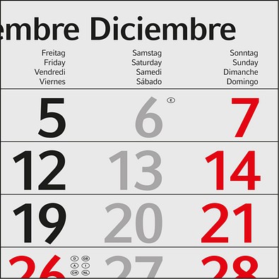 Geiger-Notes Monatskalender Profil 4 Bestseller, inkl. Druck