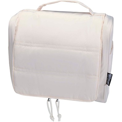 Puffer GRS recycelte aufhängbare Kulturtasche 8L, sandstone