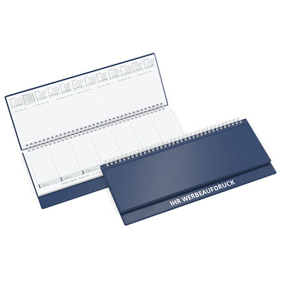 geiger notes Querkalender Boss 2021, blau geiger notes Querkalender Boss 2021, blau
