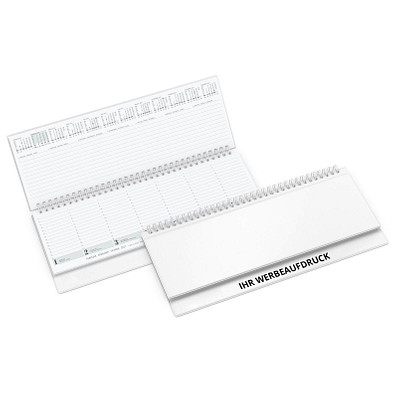 geiger notes Querkalender Boss 2021, weiß geiger notes Querkalender Boss 2021, weiß