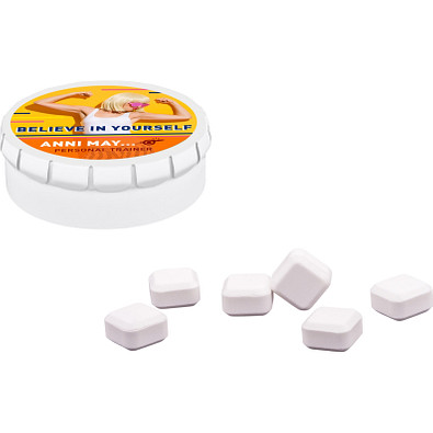 Quick Box XS, Traubenzucker quadratisch, inkl. Druck