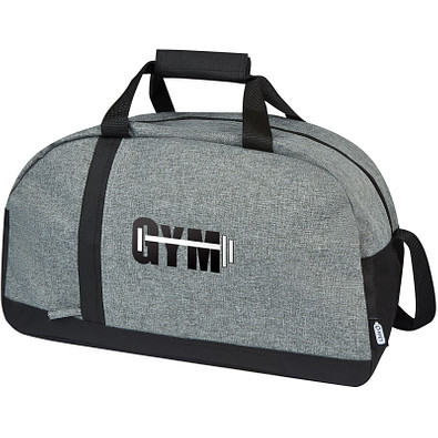 Reclaim GRS recycelte Sport-Reisetasche 21 L, schwarz