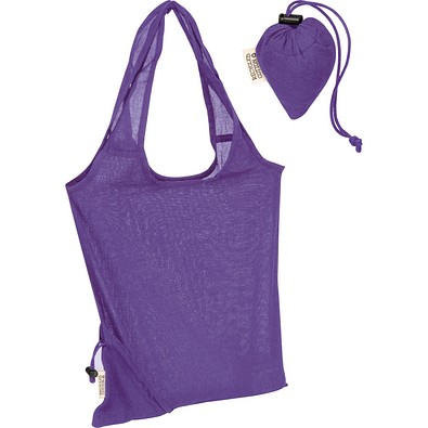 Recycelte Baumwolltasche Modena,lila