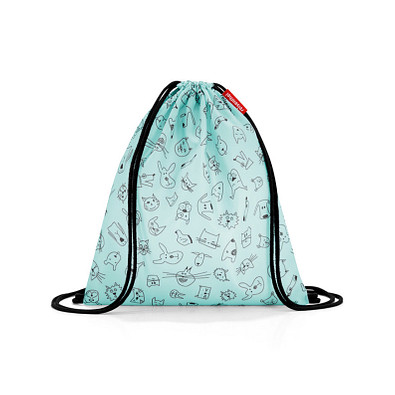 reisenthel® Turnbeutel mysac kids, cats and dogs mint