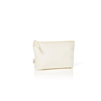 Reißverschluss-Tasche ORGANIC S, natur