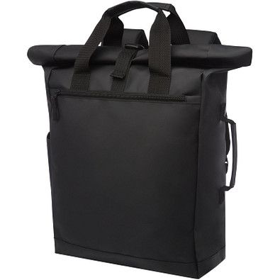 Resi wasserdichter 15 Zoll Laptop-Rucksack, schwarz