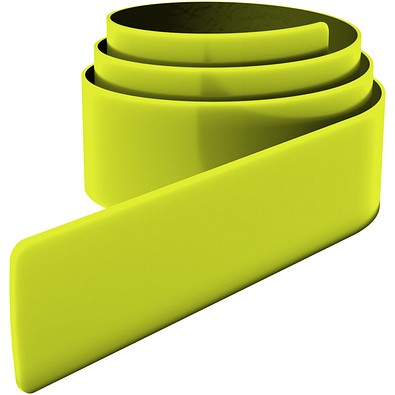 RFX™ 38 cm reflektierendes TPU Schnapparmband, neongelb