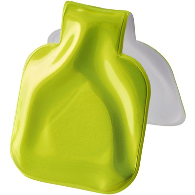 RFX™ M-10 Quadratischer, reflektierender PVC Magnet, neongelb