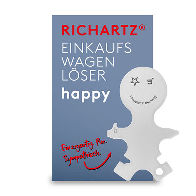 RICHARTZ EINKAUFSWAGENLÖSER happy