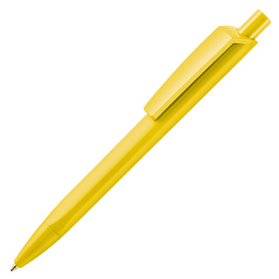 RITTER PEN Druckkugelschreiber TriStarSoft, blaue Mine, gelb
