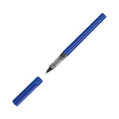 Rollerball aus Kunststoff mit Tinte, blau