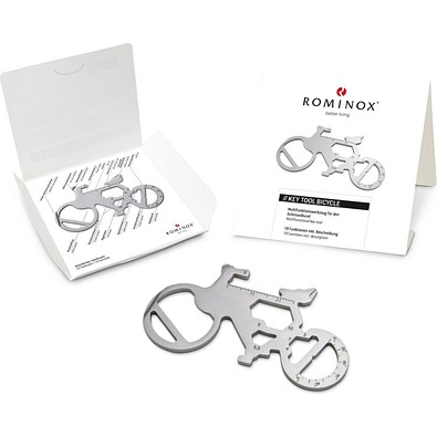 ROMINOX® Key Tool // Bicycle - 19 functions (Fahrrad), silber