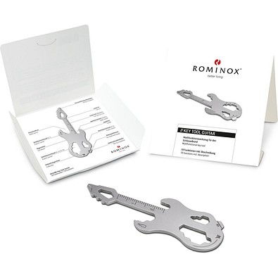 ROMINOX® Key Tool // Guitar - 19 functions (Gitarre), silber