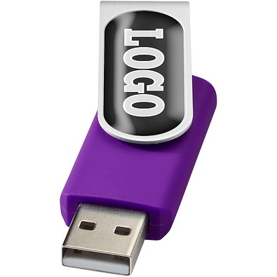 Rotate Doming USB-Stick, lila, 64GB