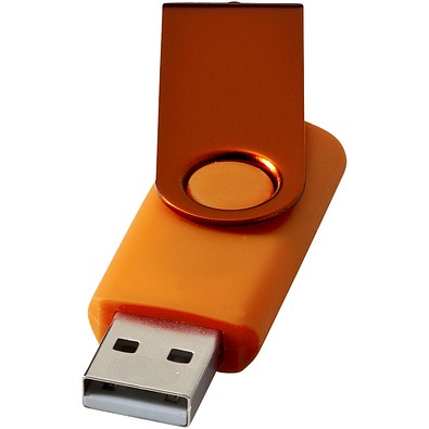 Rotate Metallic USB-Stick, orange, 16GB