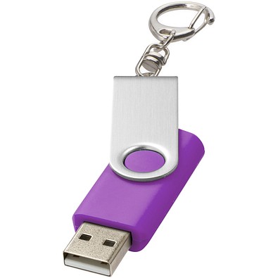 Rotate mit Schlüsselanhänger USB-Stick, lila, 8GB