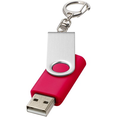 Rotate mit Schlüsselanhänger USB-Stick, magenta, 8GB